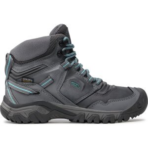 Trekingová obuv Keen Ridge Flex Mid Wp W 1026085 Steel Grey/Porcelain