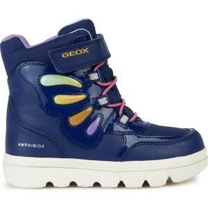 Kozačky Geox J Willaboom Girl B A J36HWA 054FU C4243 M Navy/Multicolor