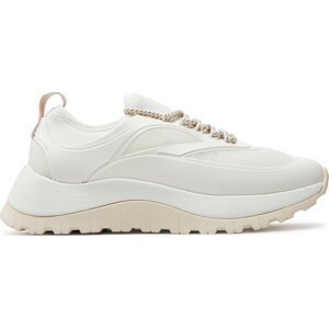 Sneakersy Calvin Klein Runner Lace Up Caging HW0HW01900 White YBR