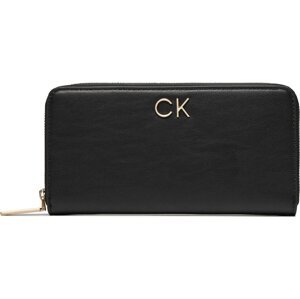 Velká dámská peněženka Calvin Klein Re-Lock Z/A Wallet Lg K60K609699 Ck Black BEH