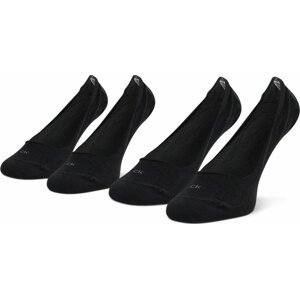 Sada 2 párů dámských ponožek Calvin Klein 701218767 Černá