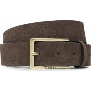 Pánský pásek Guess Not Coordinated Belts BM7694 LEA35 BRO