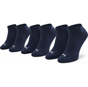 Sada 3 párů nízkých ponožek unisex Puma Sneaker 906807 27 Navy