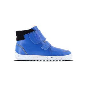Dětské zimní barefoot boty Be Lenka Panda 2.0 - Blue & White Velikost: 31