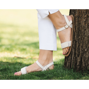 Barefoot sandály Be Lenka Grace - Ivory White Velikost: 37